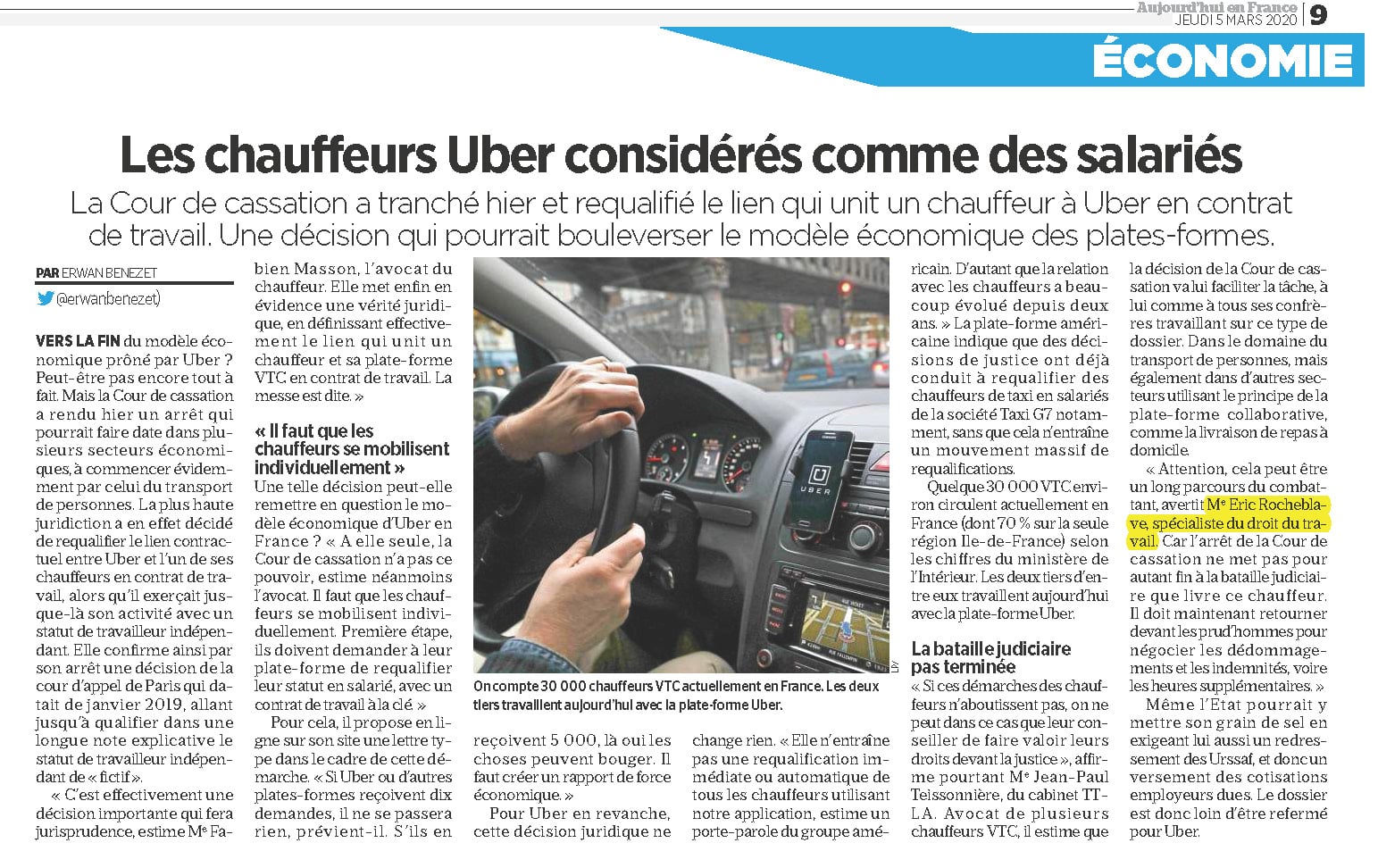 chauffeurs uber