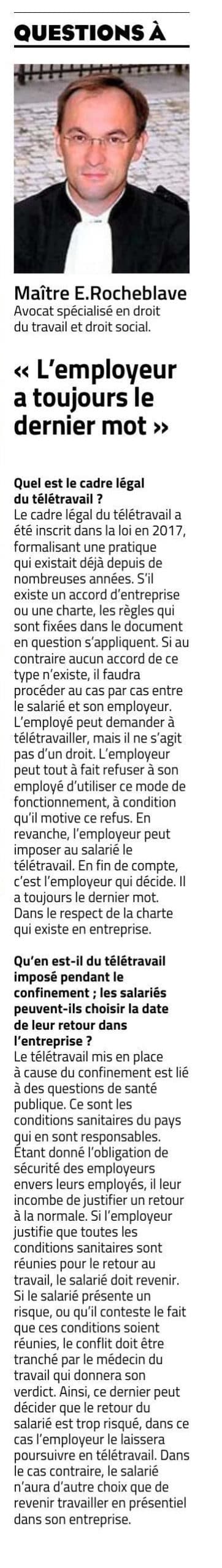 télétravail