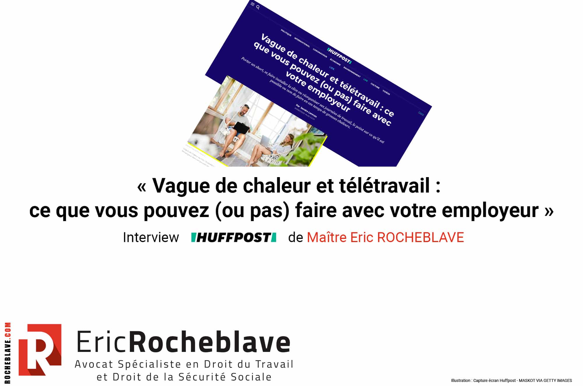 « Vague de chaleur et télétravail : ce que vous pouvez (ou pas) faire avec votre employeur »