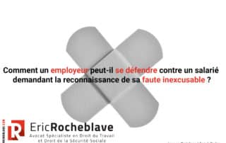 Comment un employeur peut-il se défendre contre un salarié demandant la reconnaissance de sa faute inexcusable ?