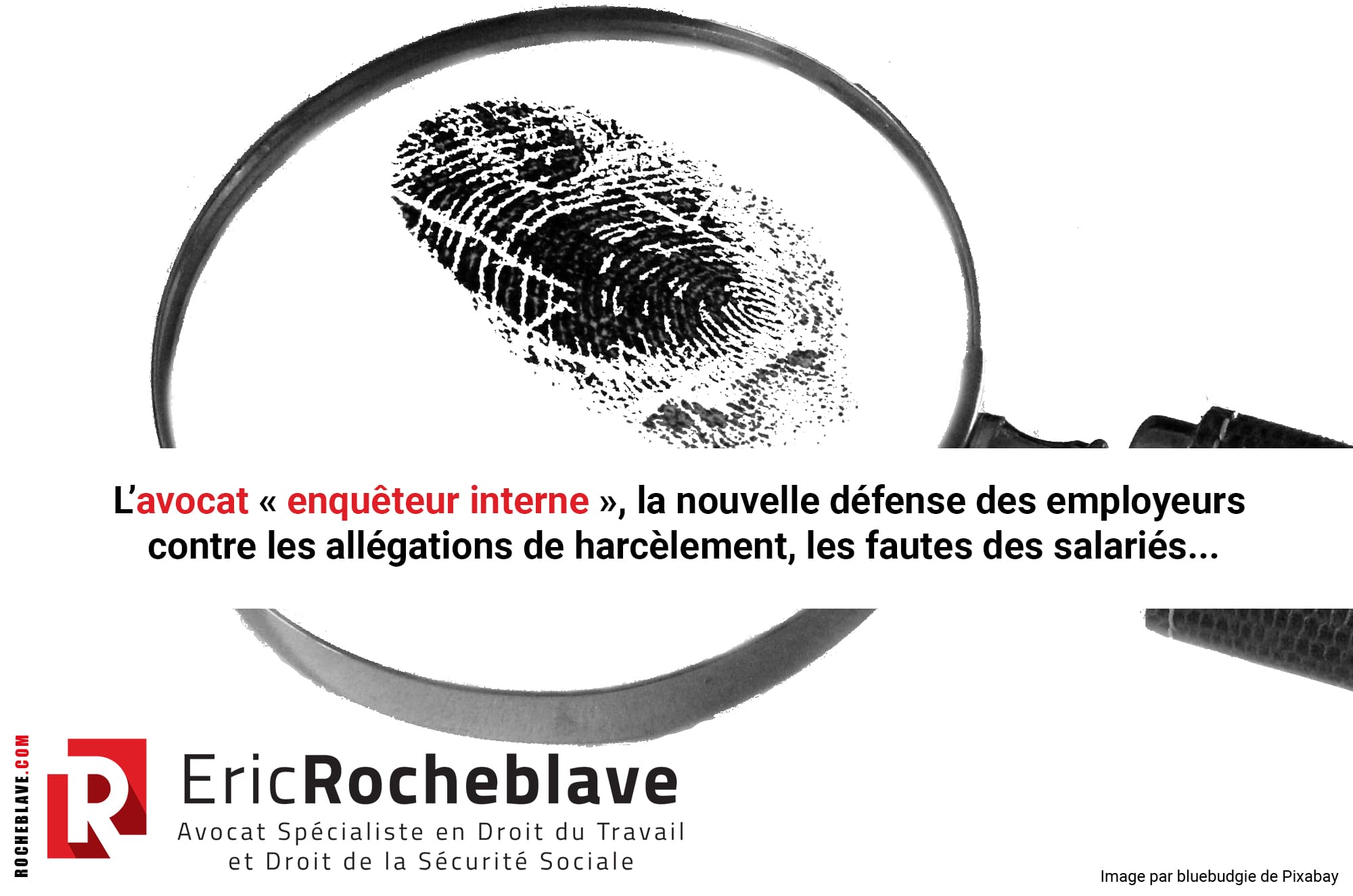 L’avocat « enquêteur interne », la nouvelle défense des employeurs contre les allégations de harcèlement, les fautes des salariés…