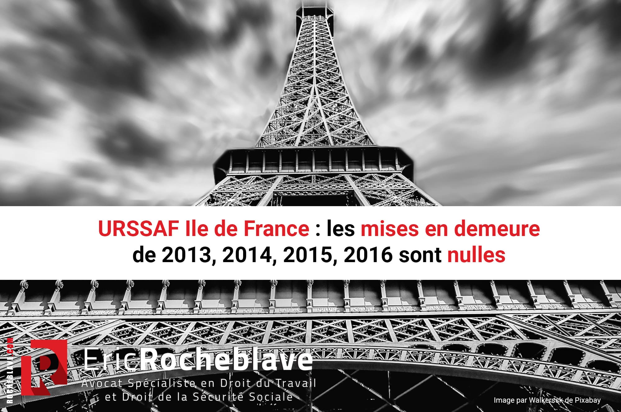 URSSAF Ile de France : les mises en demeure de 2013, 2014, 2015, 2016 sont nulles