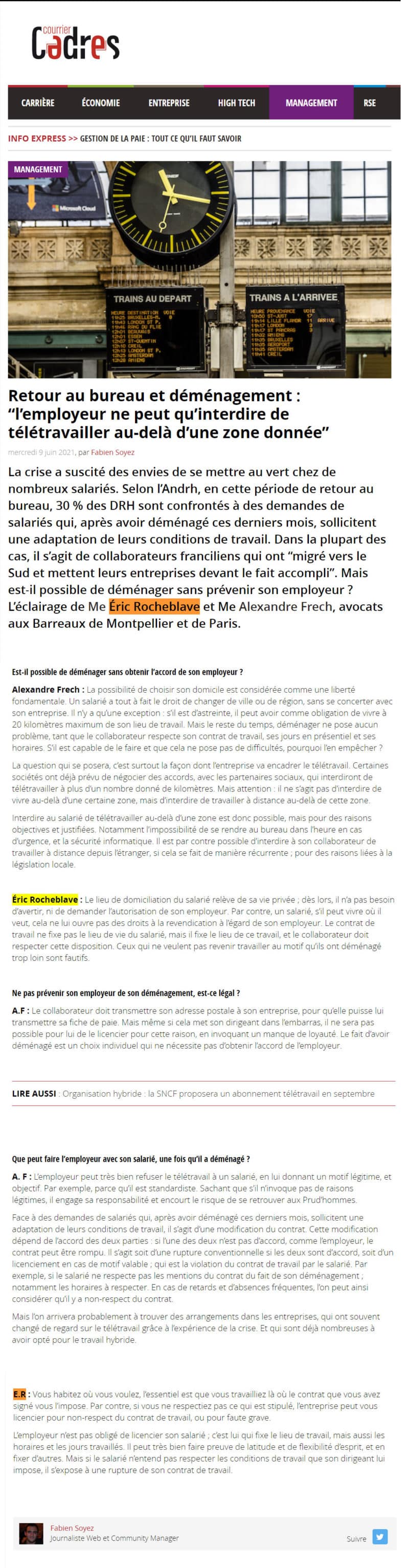 télétravail