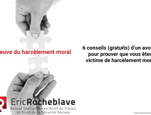 Harcèlement moral : 6 conseils pour le prouver