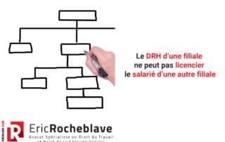 Le DRH d’une filiale ne peut pas licencier le salarié d’une autre filiale