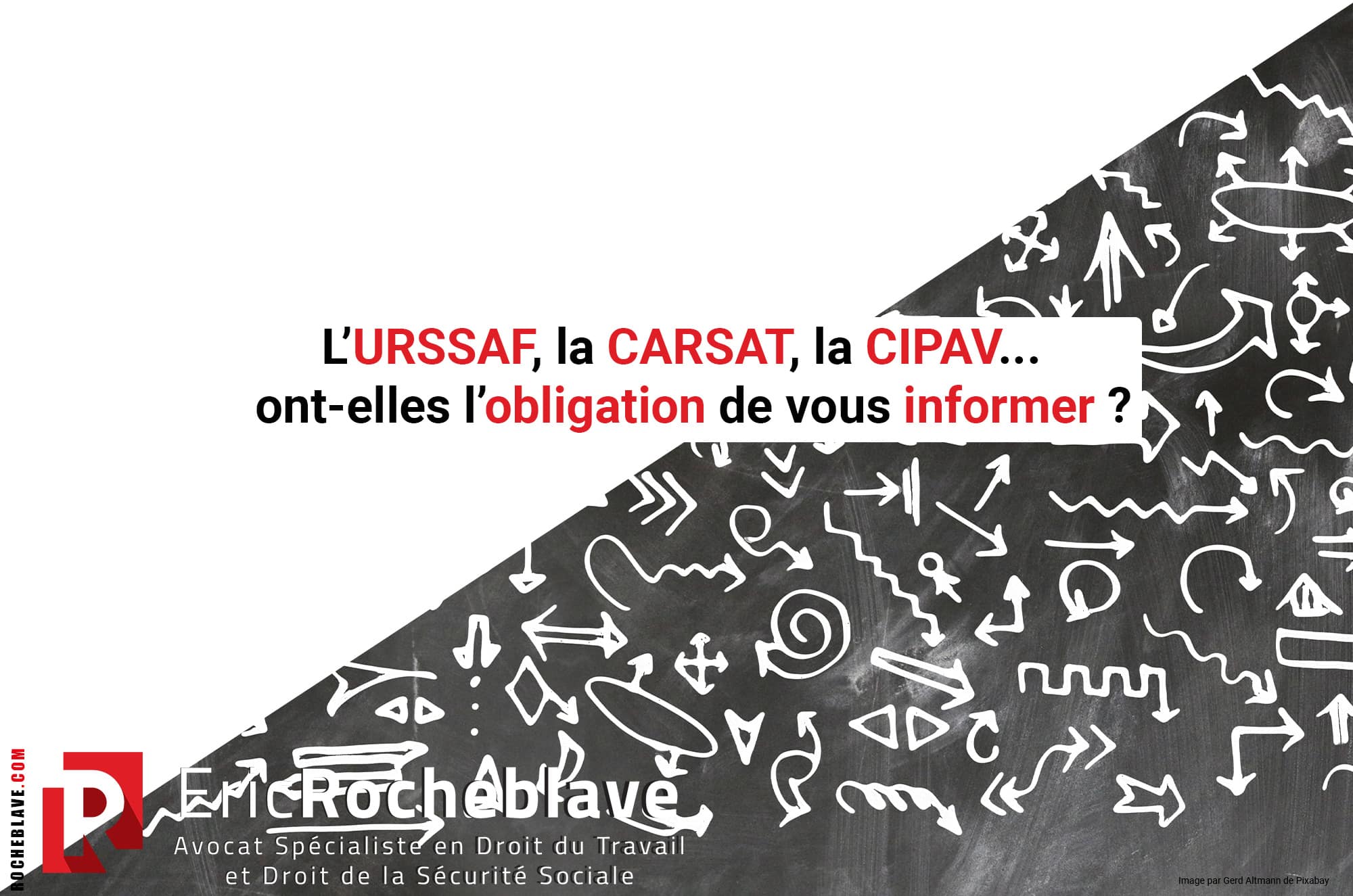 L’URSSAF, la CARSAT, la CIPAV... ont-elles l’obligation de vous informer ?