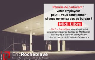 Pénurie de carburant : votre employeur peut-il vous sanctionner si vous ne venez pas au bureau ?