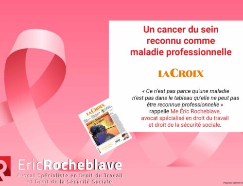 Un cancer du sein reconnu comme maladie professionnelle