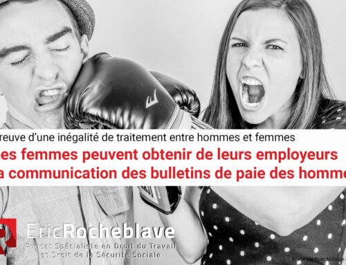 Les femmes peuvent obtenir de leurs employeurs la communication des bulletins de paie des hommes