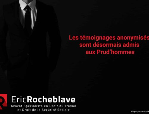 Les témoignages anonymisés sont désormais admis aux Prud’hommes