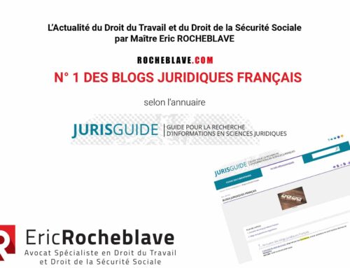 N° 1 DES BLOGS JURIDIQUES FRANÇAIS