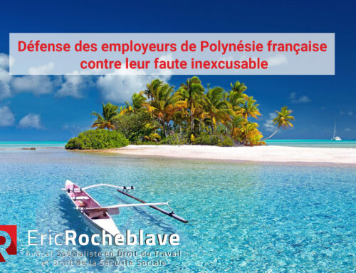 Défense des employeurs de Polynésie française contre leur faute inexcusable