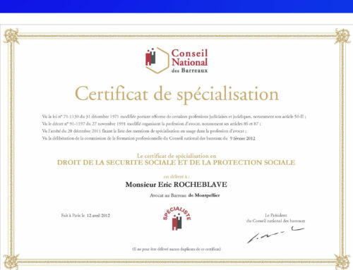 Votre « avocat en droit de la sécurité sociale » est-il un spécialiste ?