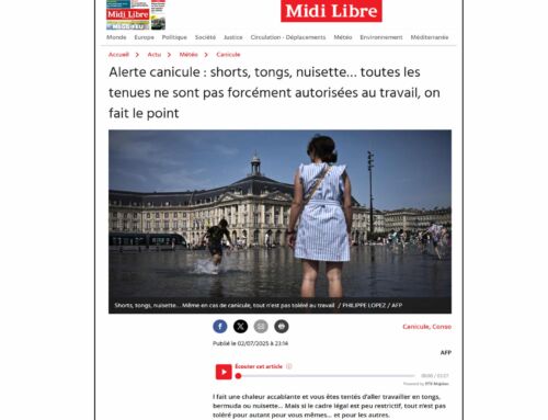 Alerte canicule : shorts, tongs, nuisette… toutes les tenues ne sont pas forcément autorisées au travail, on fait le point