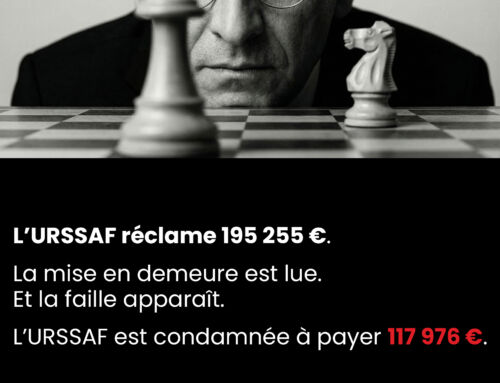 L’URSSAF réclame 195 255 €. La mise en demeure est lue. Et la faille apparaît. L’URSSAF est condamnée à payer 117 976 €.