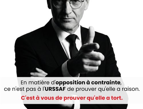 En matière d'opposition à contrainte, ce n'est pas à l'URSSAF de prouver qu'elle a raison.  C'est à vous de prouver qu'elle a tort.