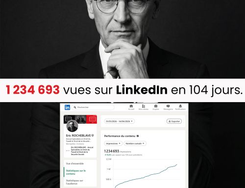 1 234 693 vues sur LinkedIn en 104 jours.