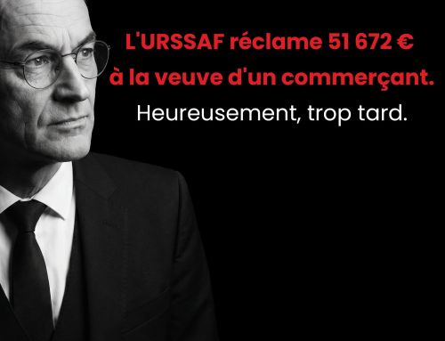 L&rsquo;URSSAF réclame 51 672 € à la veuve d&rsquo;un commerçant. Heureusement, trop tard.