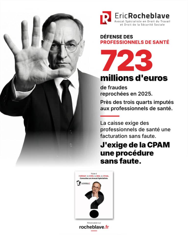 723 millions d&rsquo;euros de fraudes reprochées en 2025. Près des trois quarts imputés aux professionnels de santé.