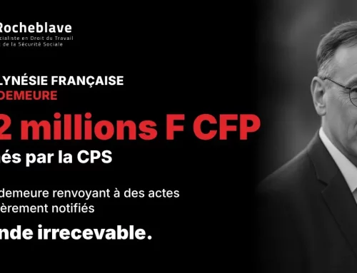 Mise en demeure CPS&nbsp;: 502 millions de F CFP réclamés, une demande déclarée irrecevable
