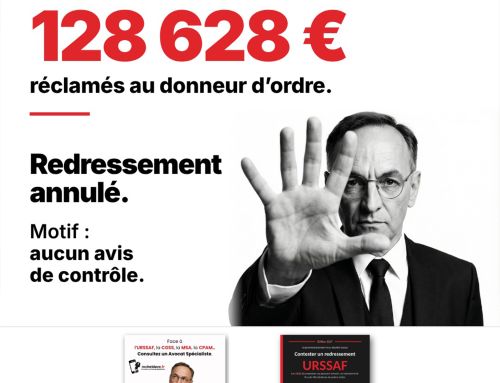 128 628 € réclamés au donneur d&rsquo;ordre. Sans avis de contrôle, le redressement URSSAF tombe